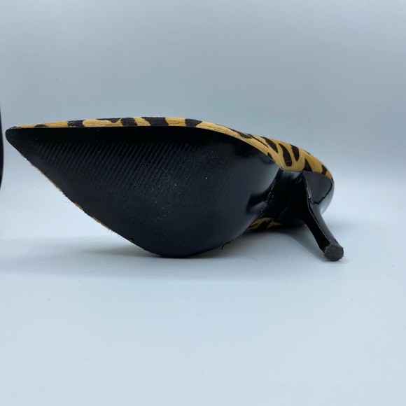 Aldo faux Fur Animal Print Heels - Picture 8 of 8